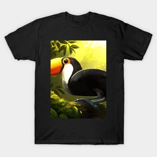 Toucan in Jungle T-Shirt